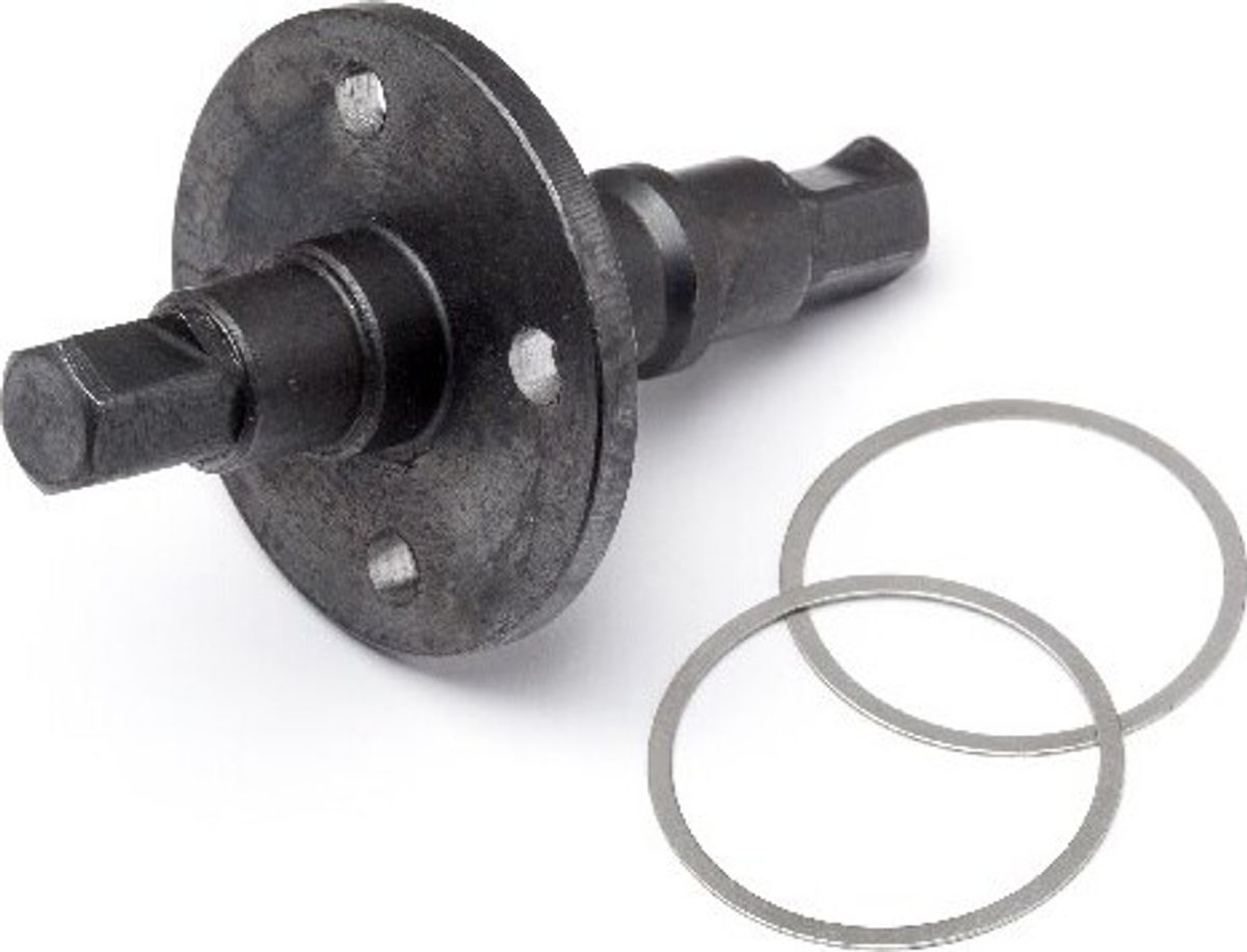 Centre Locked Diff. Shaft (blackout Mt) - Mv24026 - Maverick Rc