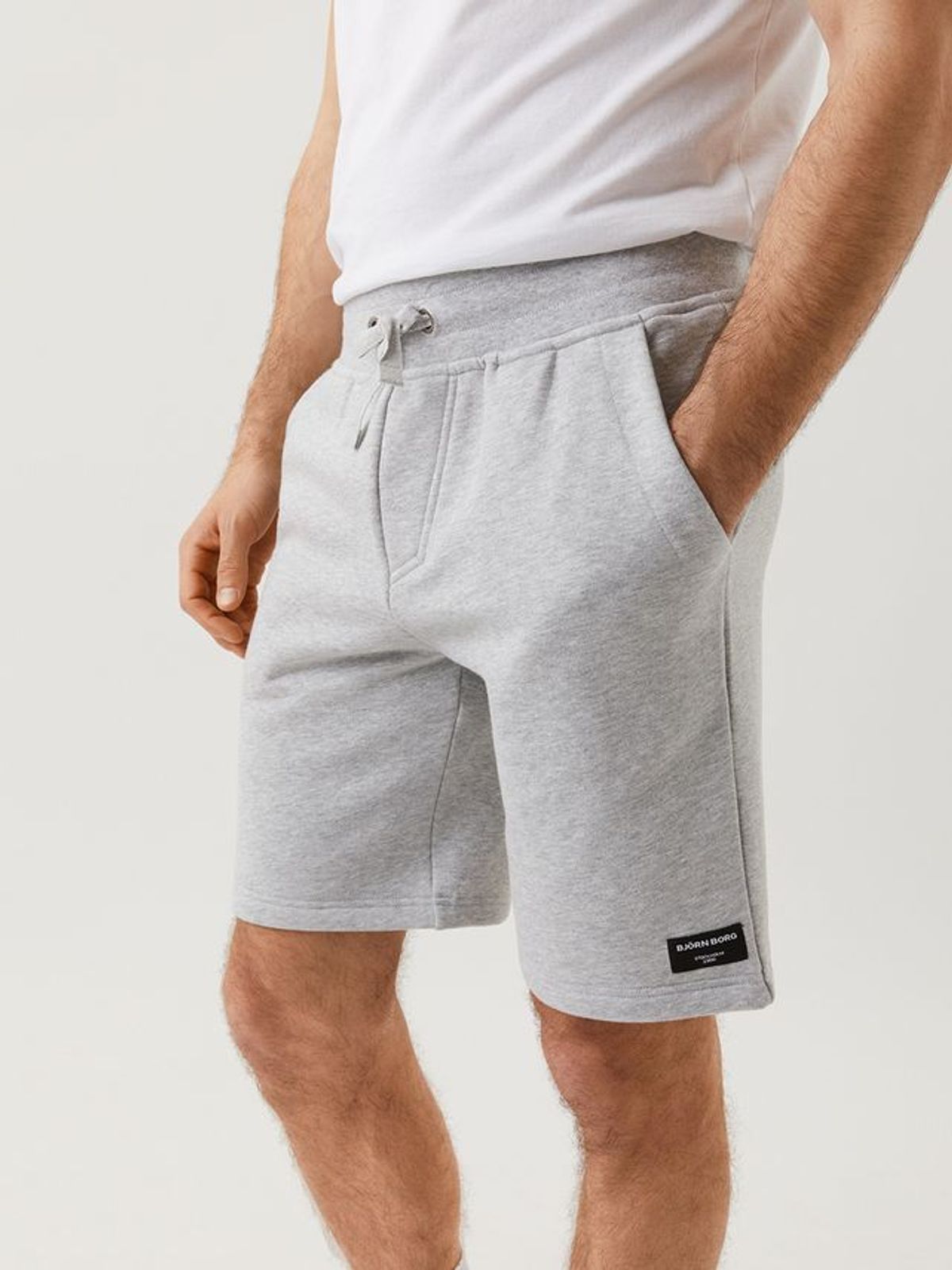 CENTRE SHORTS, EGRET, XXL