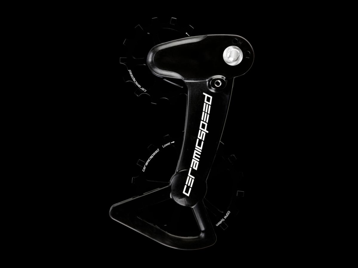 CeramicSpeed Keramisk Oversized Pulleyhjul Shimano 12s XT/XTR - Sort