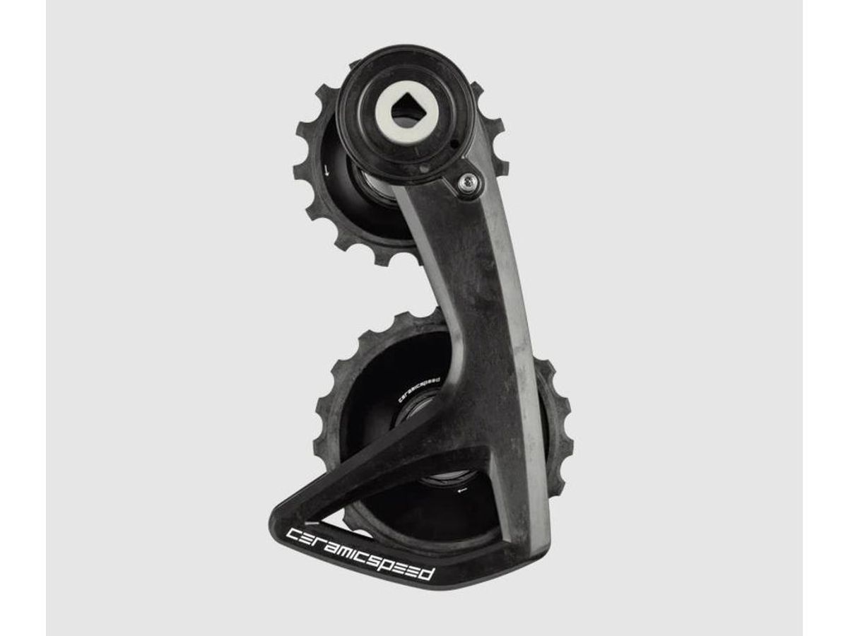 CeramicSpeed RS Alpha - Keramisk Oversized Pulleyhjul SRAM Red/Force AXS - Sort