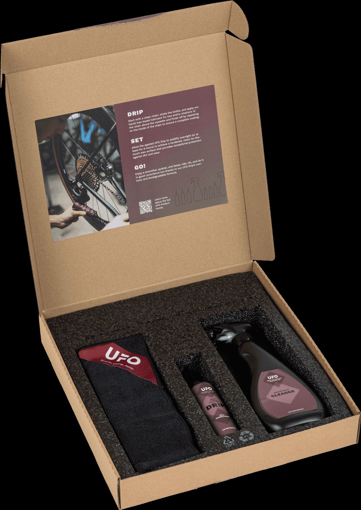 CeramicSpeed UFO Drivetrain Care Bundle