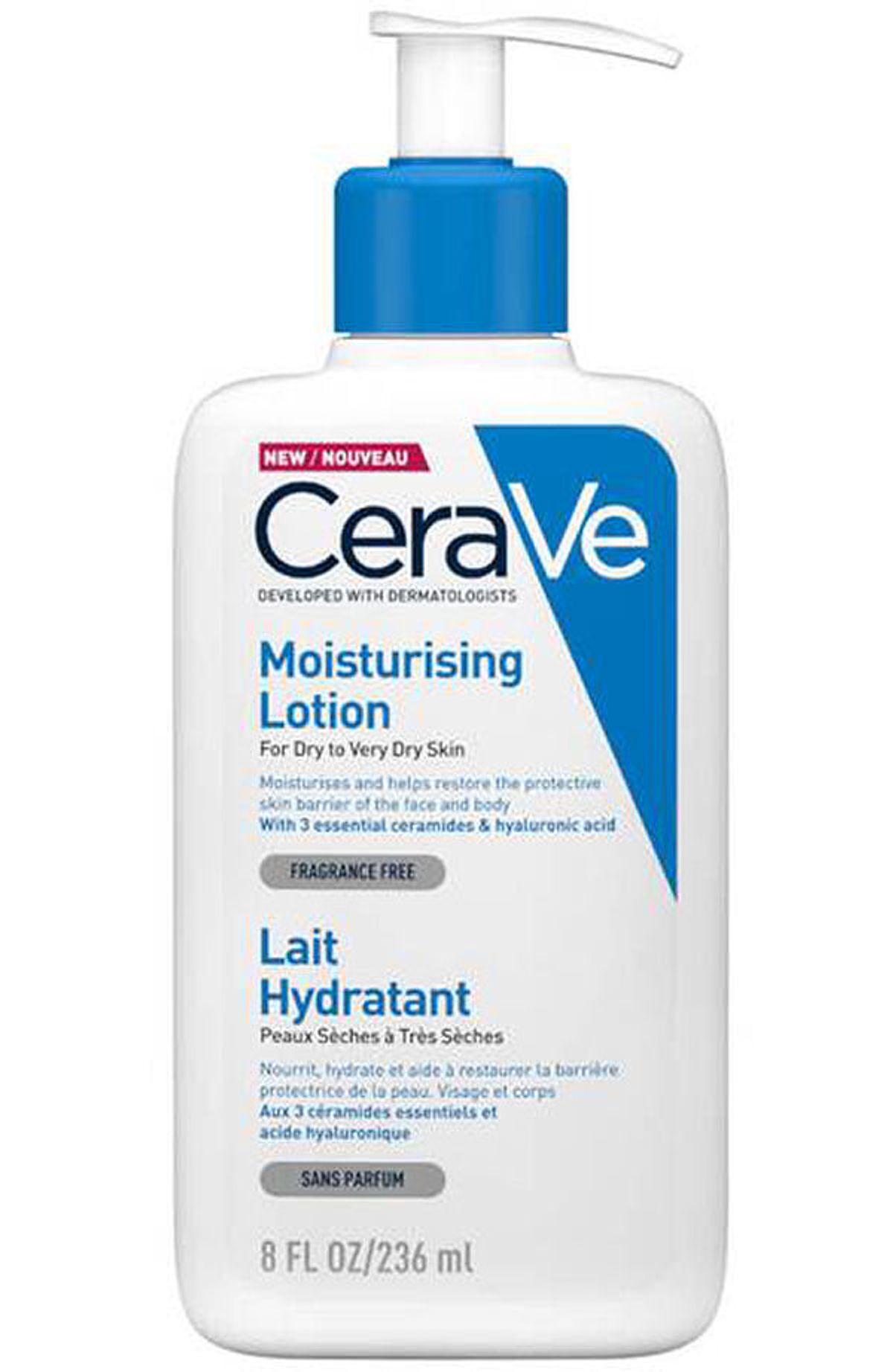 Cerave moisturising lotion for dry to very dry skin 236ml