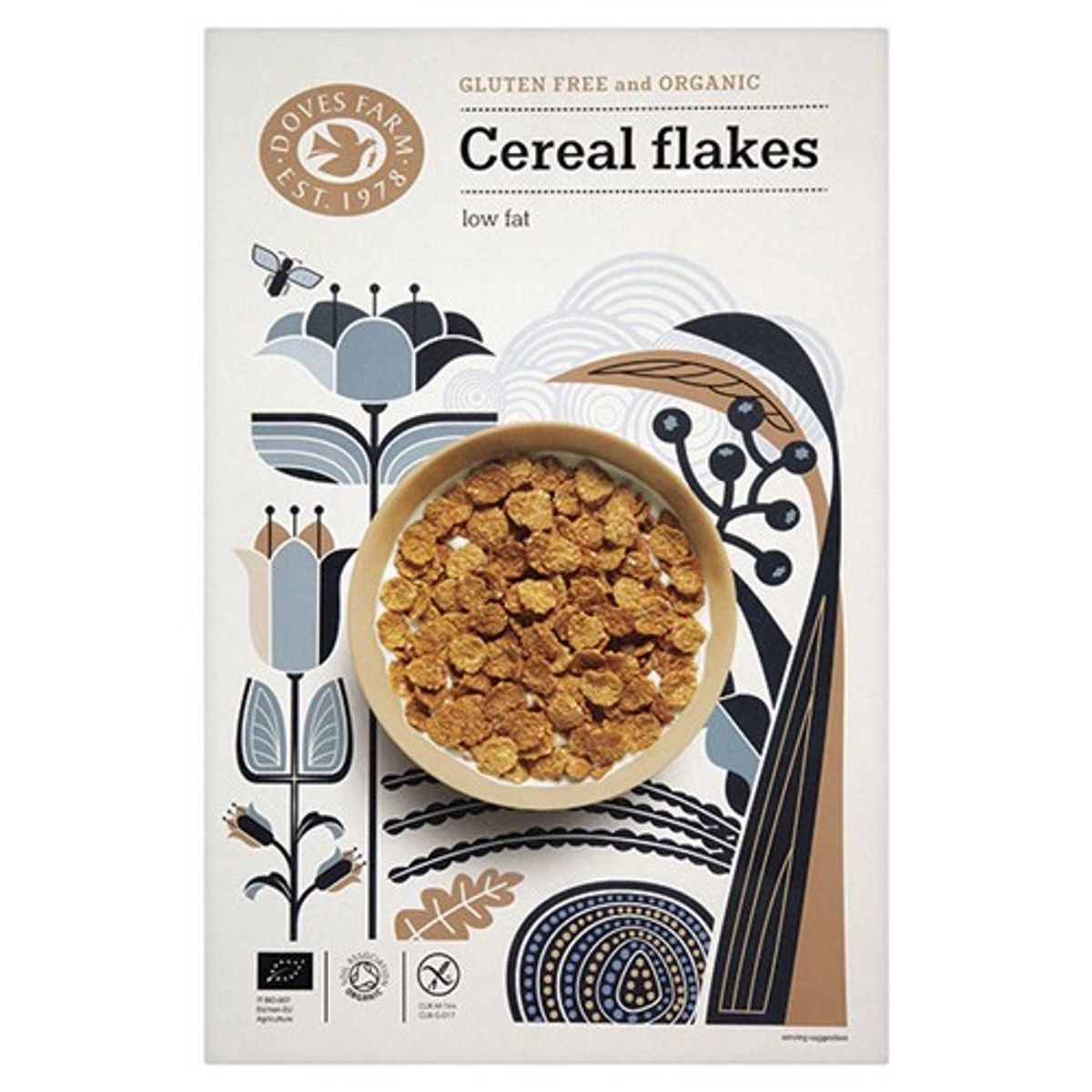 Cereal Flakes glutenfri, Doves Økologisk- 375 gr