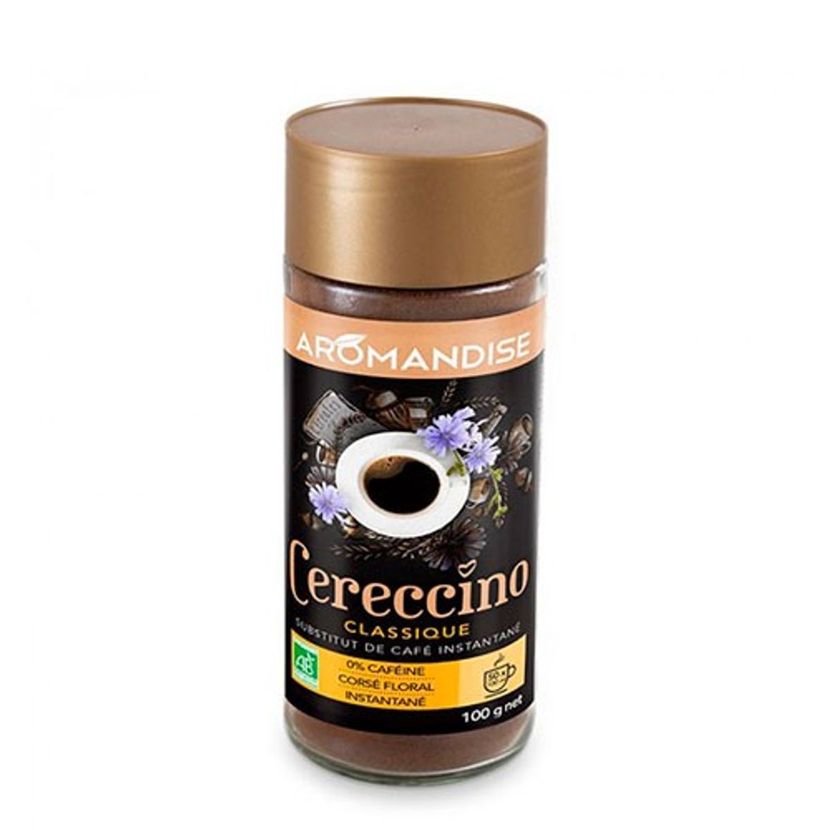 Cereccino Classic (cikorie kaffeerstatning) Økologisk - 100 gram