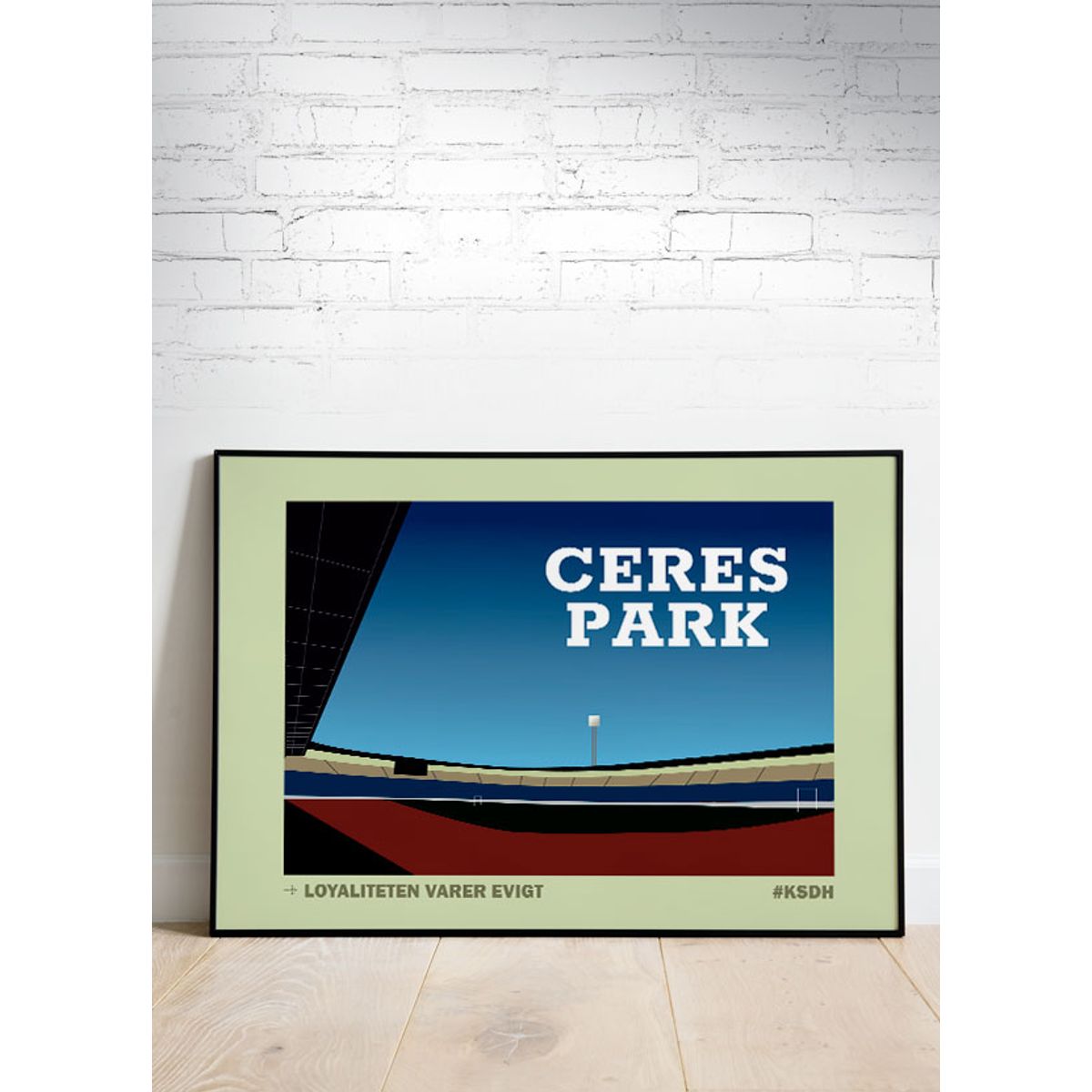 Ceres Park - plakat - vandret - Download PDF og print selv i mange formater - kr. 299