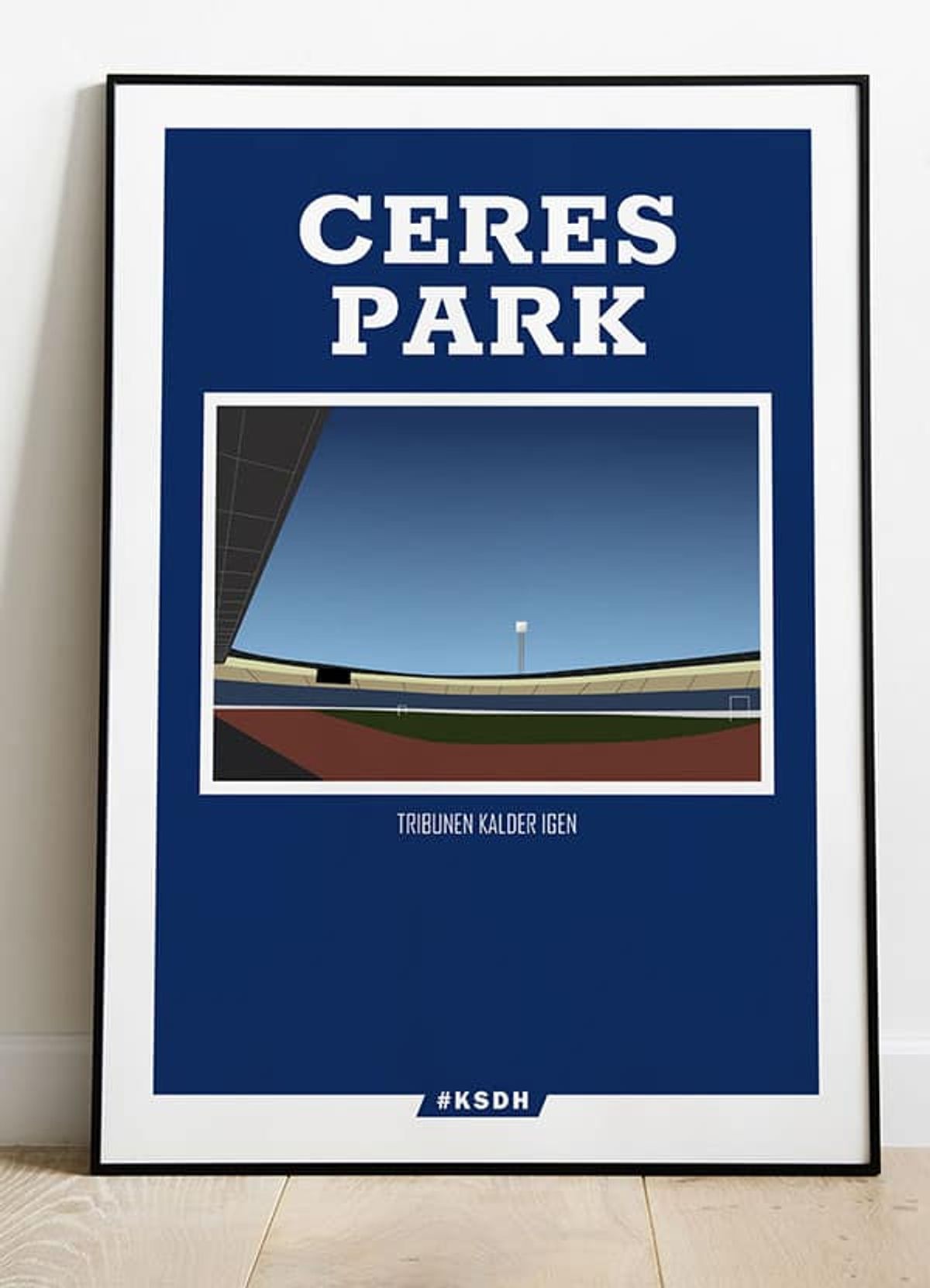 Ceres Park plakaten - 50 x 70 cm - Kr. 279,-