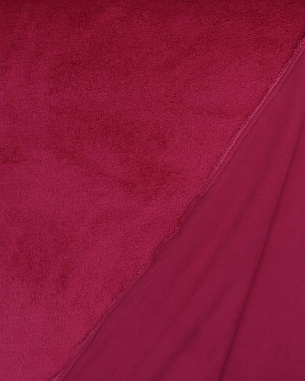 Cerise - doubleface teddybear/fleece - 100% Polyester