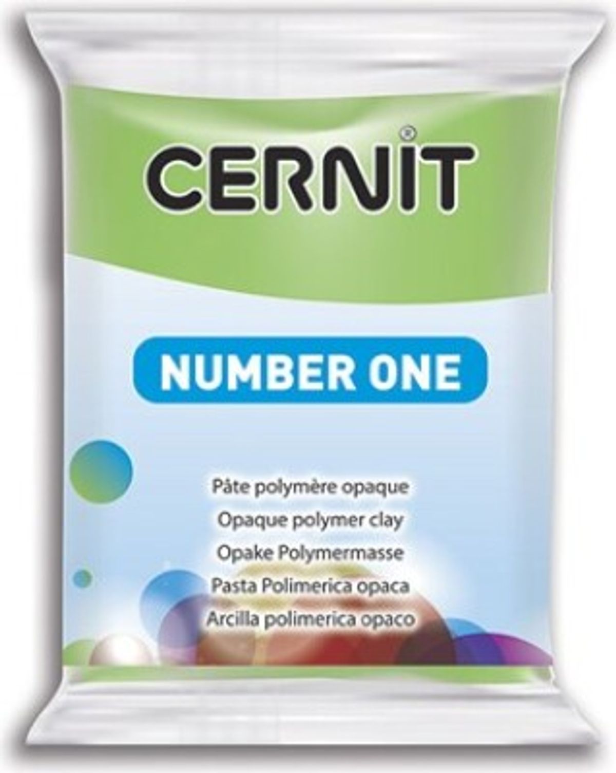 Cernit - Ler - Number One - Forårsgrøn - 603 - 56 G