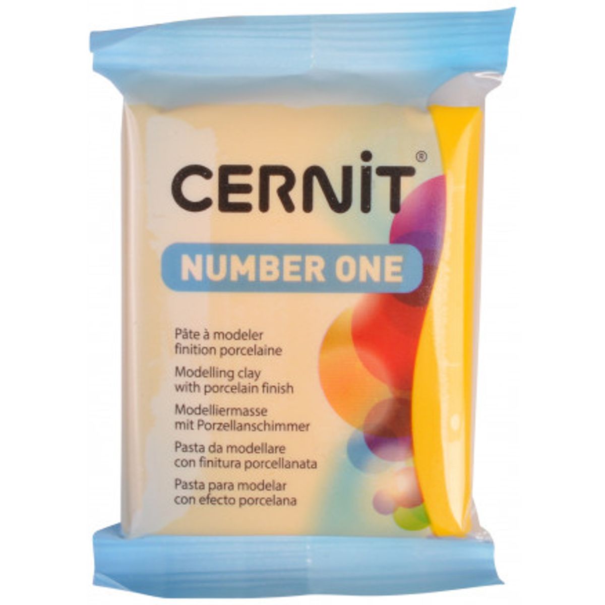 Cernit Modellervoks Unicolor 021 Gul 56g