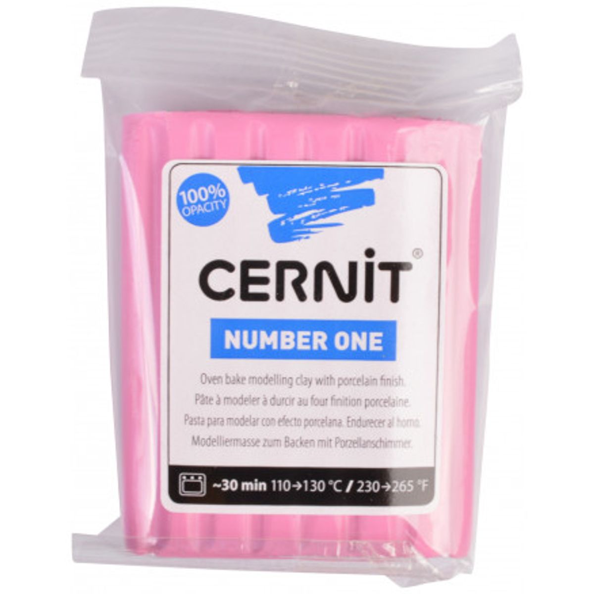 Cernit Modellervoks Unicolor 037 Fuchsia 56g