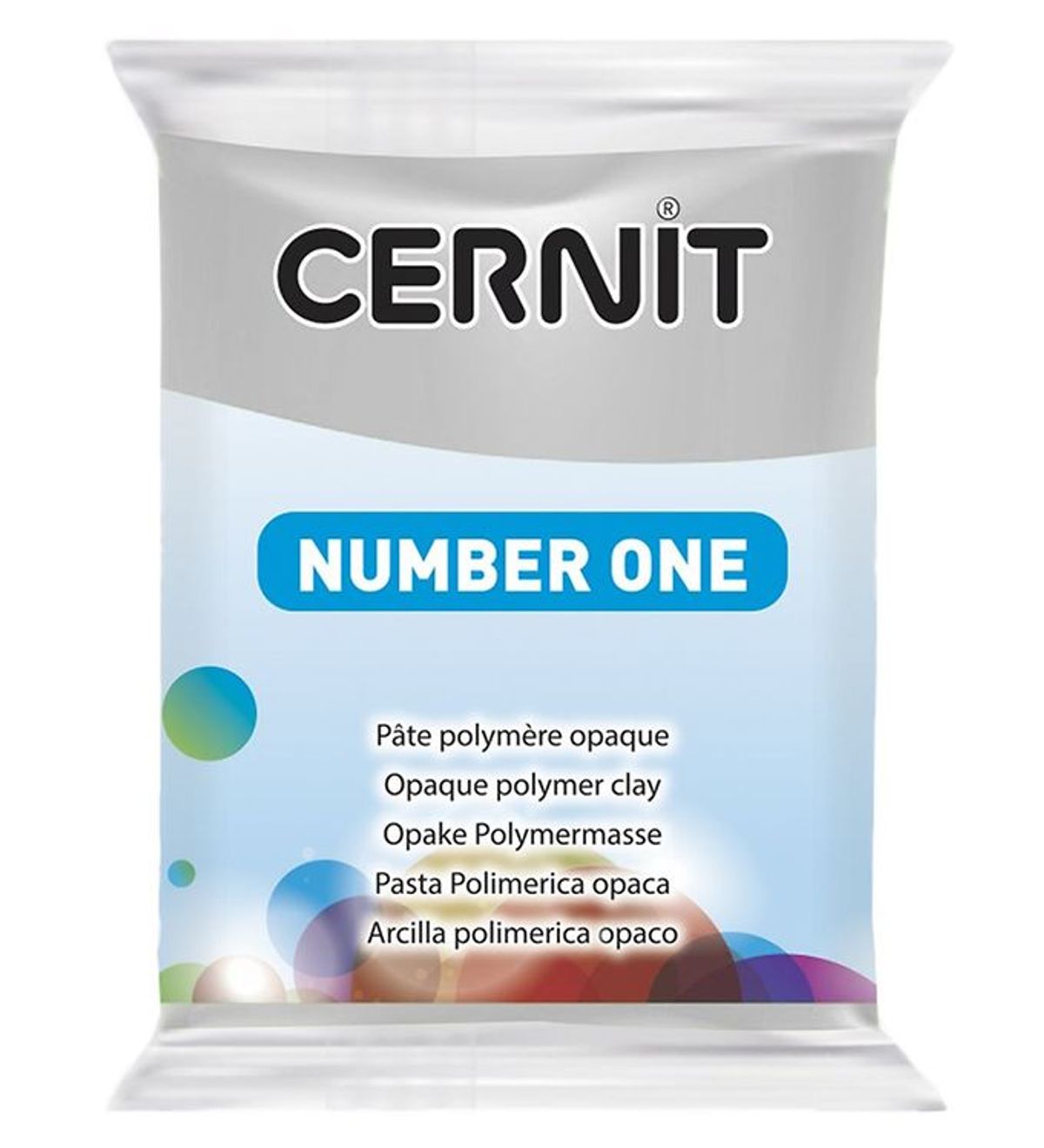 Cernit Polymer Ler - Number One - Grå