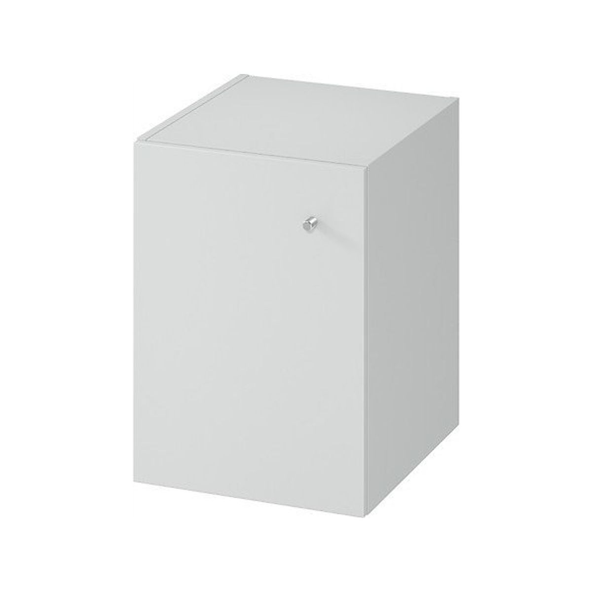 Cersanit S932-013 Wardrobe Module Bottom With Doors Larga 40 Gray // Ces.Larga-Module-40-Sz-Doors