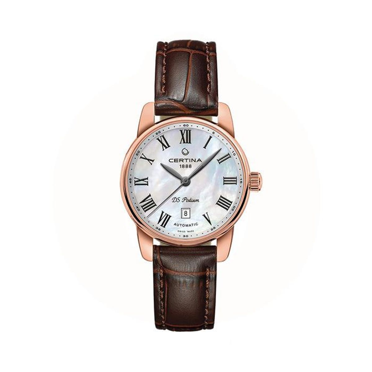 Certina - DS Podium Automatic Dameur rosaguldfarvet stål C0010073611300