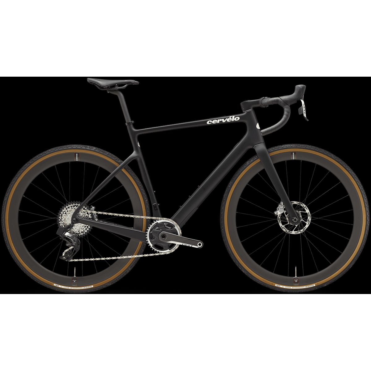 Cervélo Aspero-5 Force XPLR eTap AXS 1 2024 - Sort