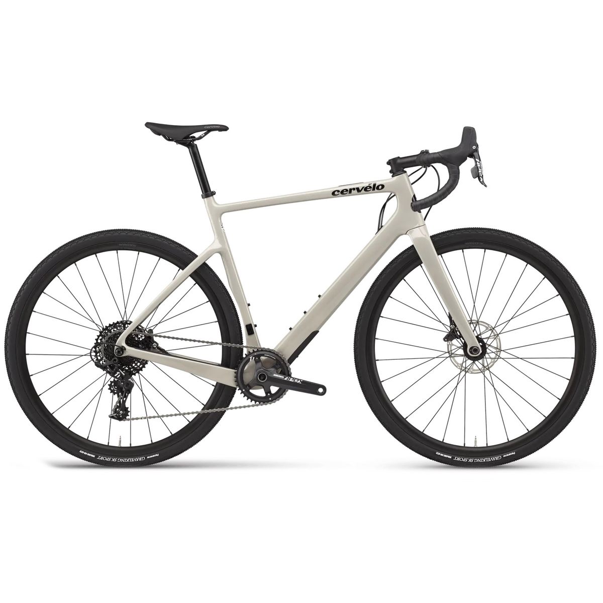 Cervélo Aspero Apex 1 2024 - Grå