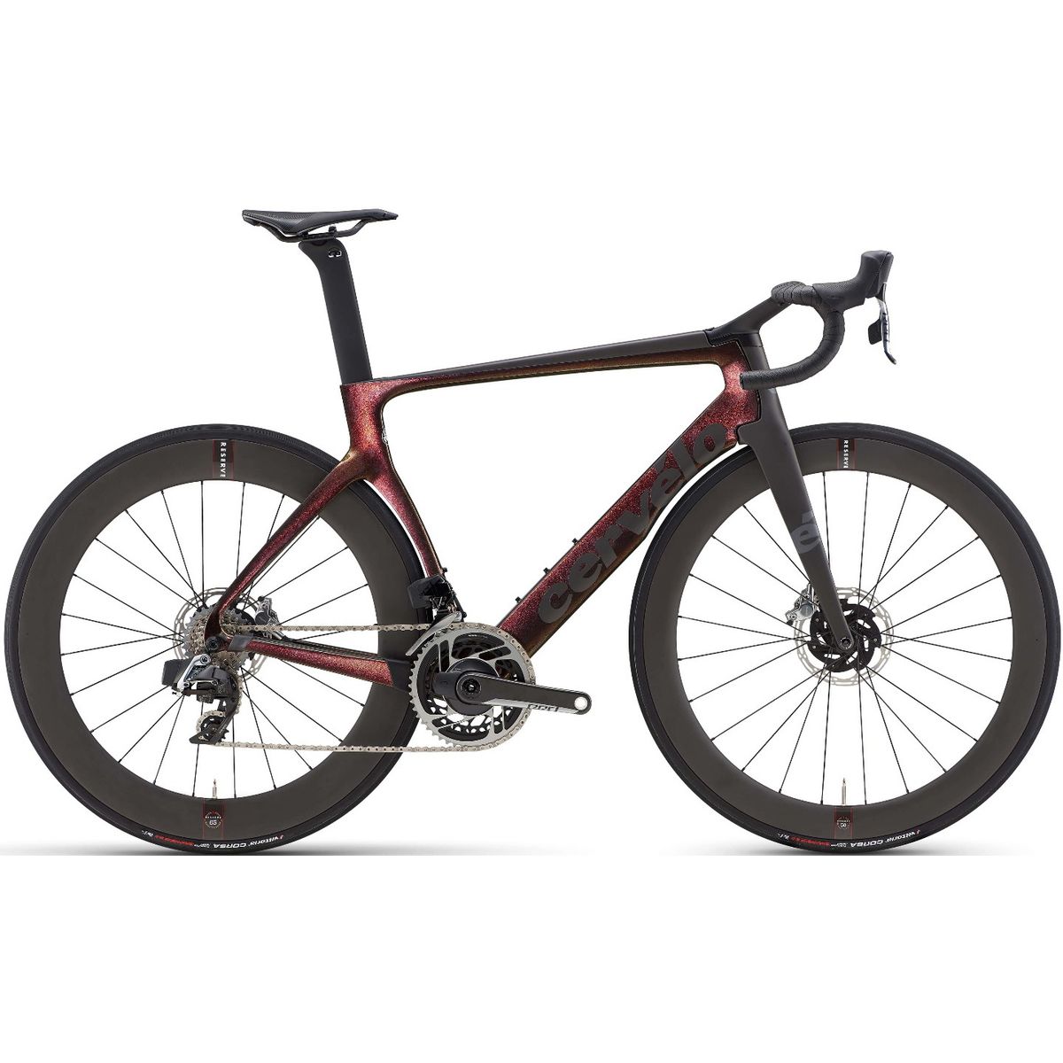 Cervélo S5 Red eTap AXS 2024 - Rød/Sort