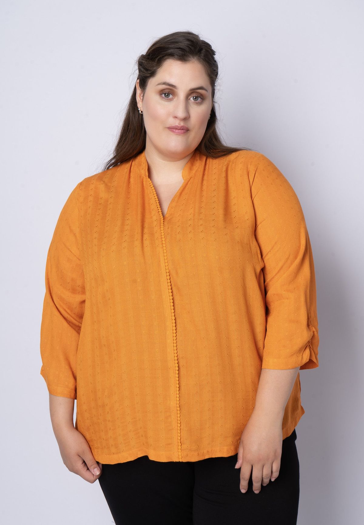 Cfabine - Sunny Orange - Bluse - 3xl