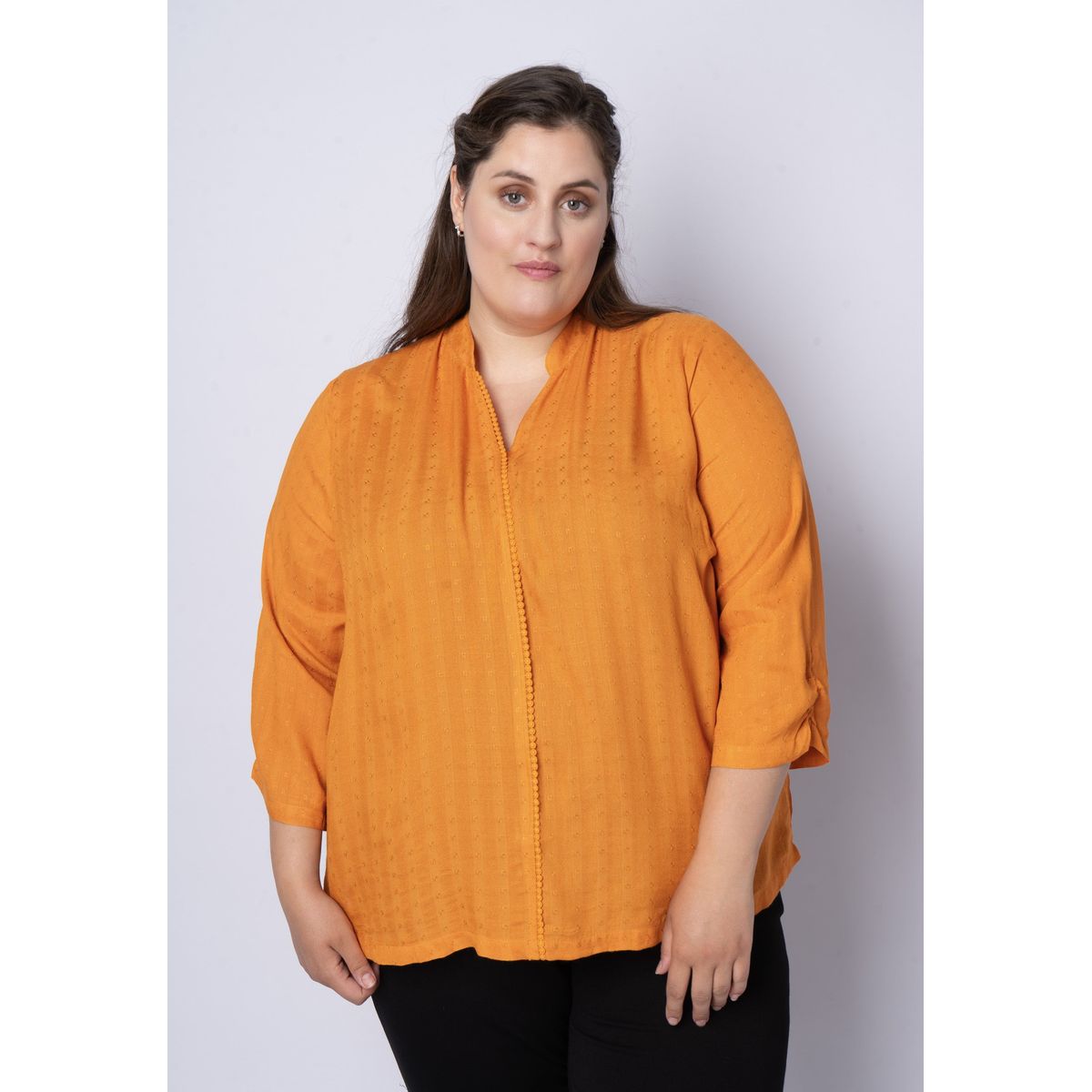 Cfabine - Sunny Orange - Bluse - L