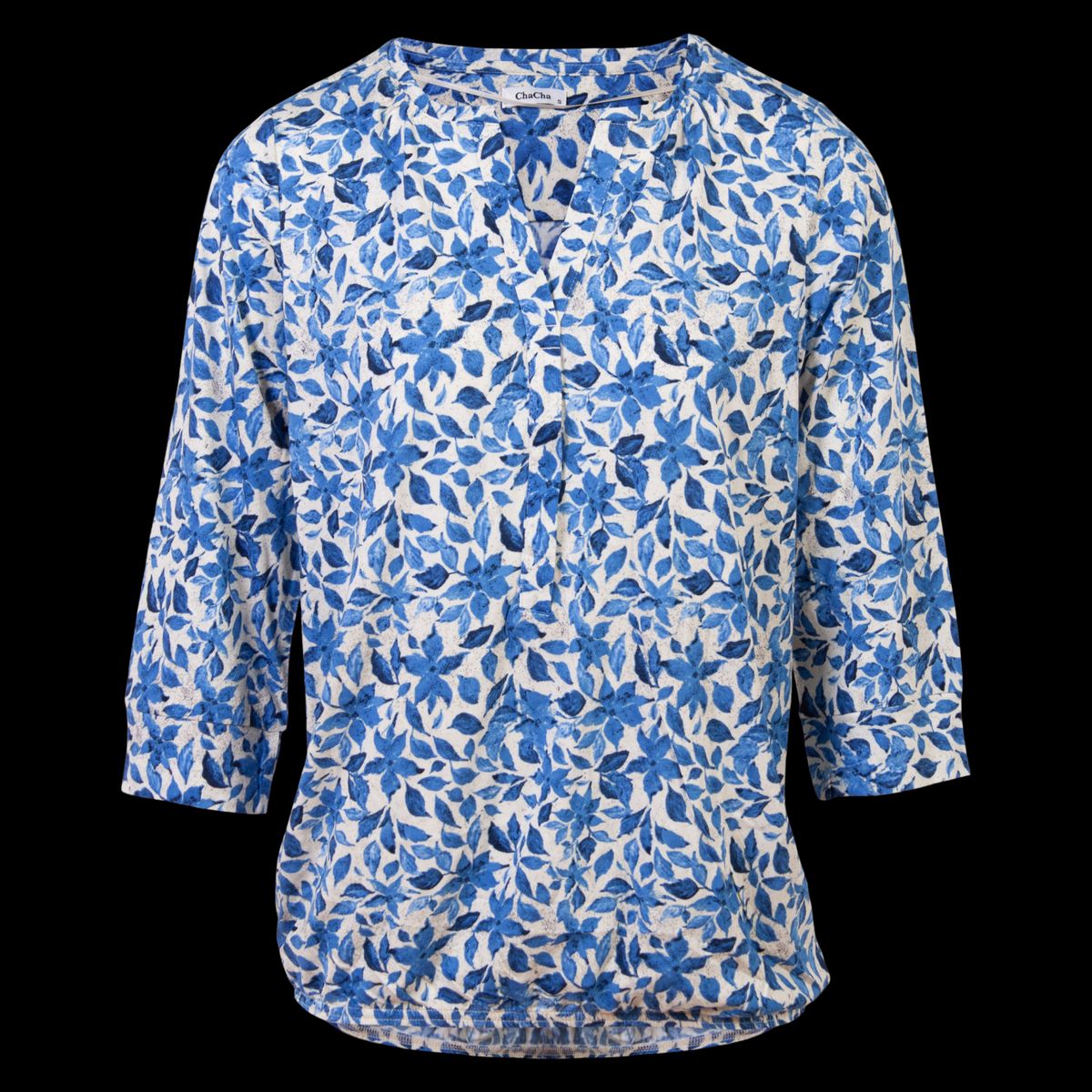 ChaCha Dame Bluse - Light Blue - S