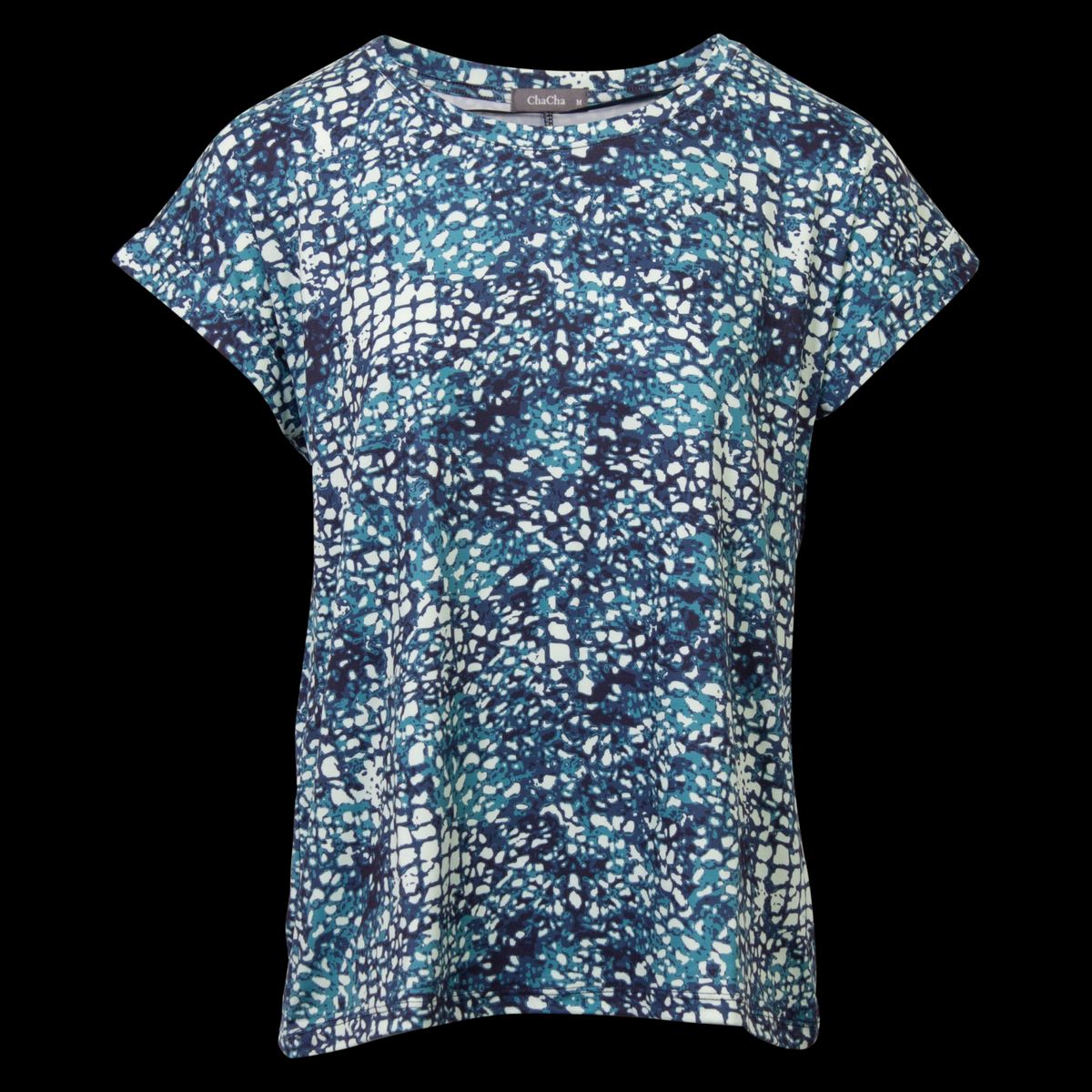 ChaCha Dame Bluse - Print 2 - S