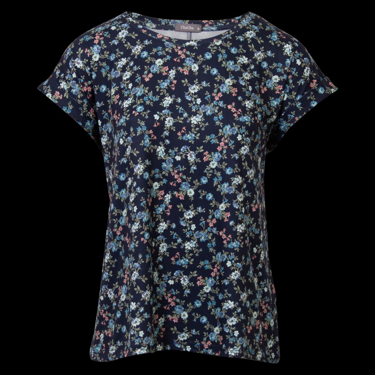 ChaCha Dame Bluse - Print 4 - 2XL