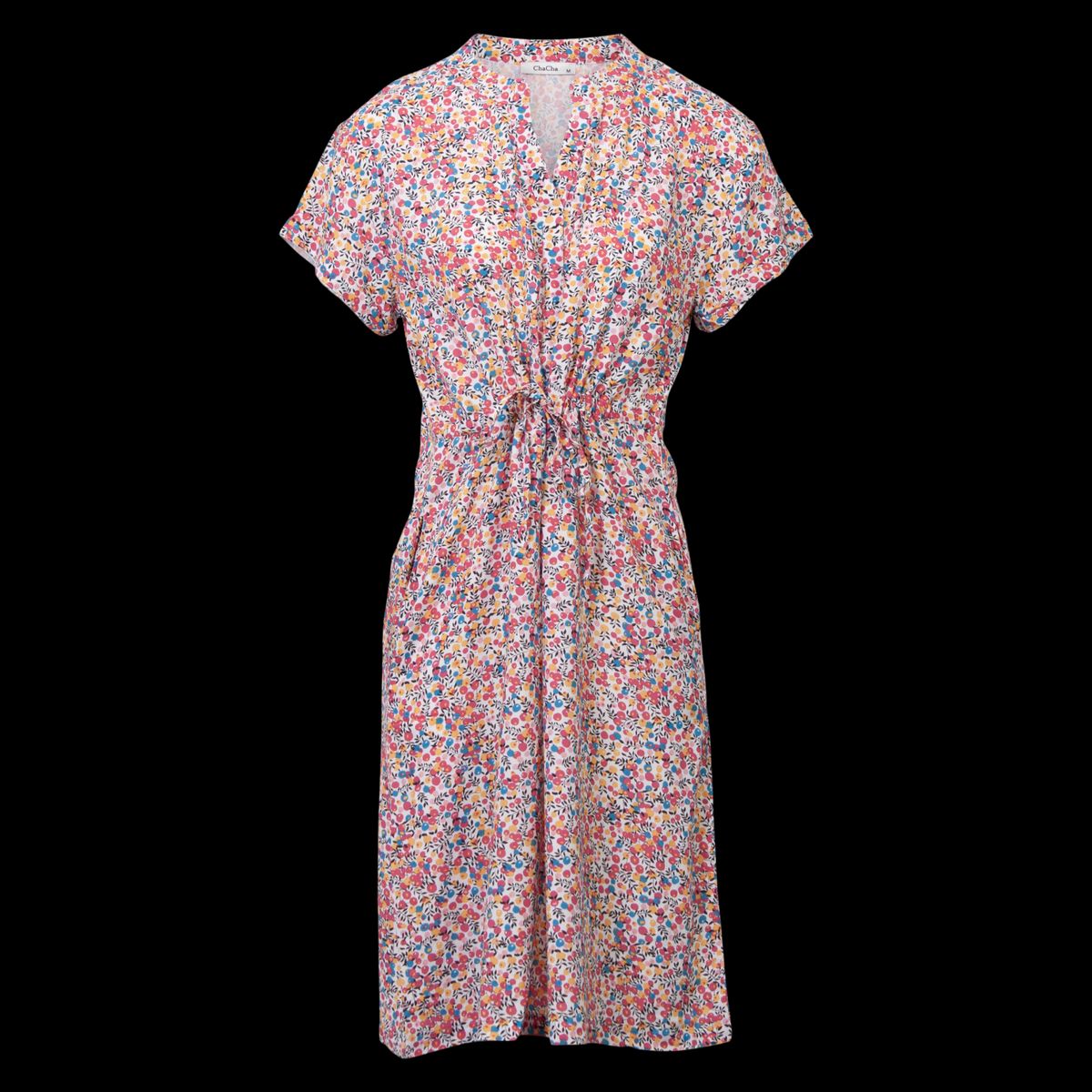 ChaCha Dame Kjole - Flower print - 2XL