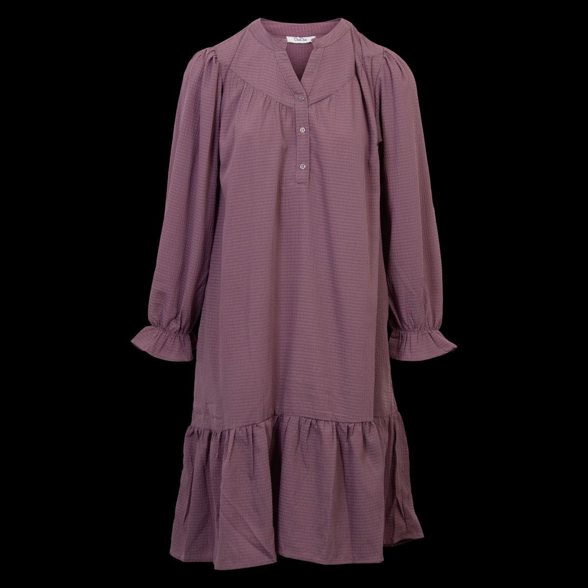 ChaCha Dame Kjole - Plum - 2XL