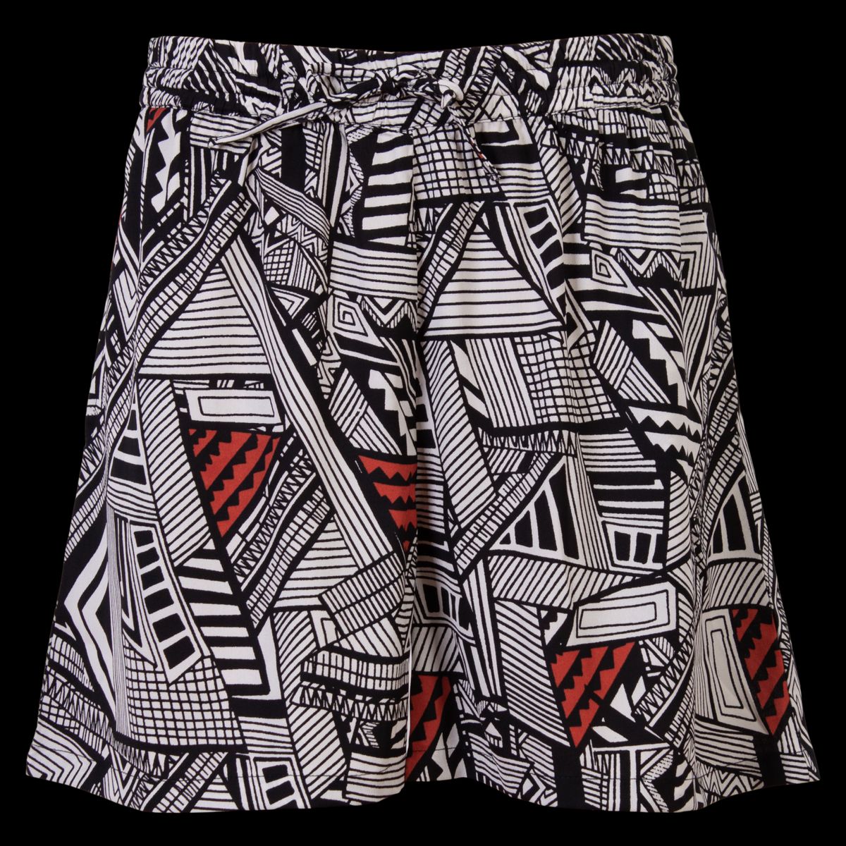 ChaCha Dame Shorts - Black/White - 2XL