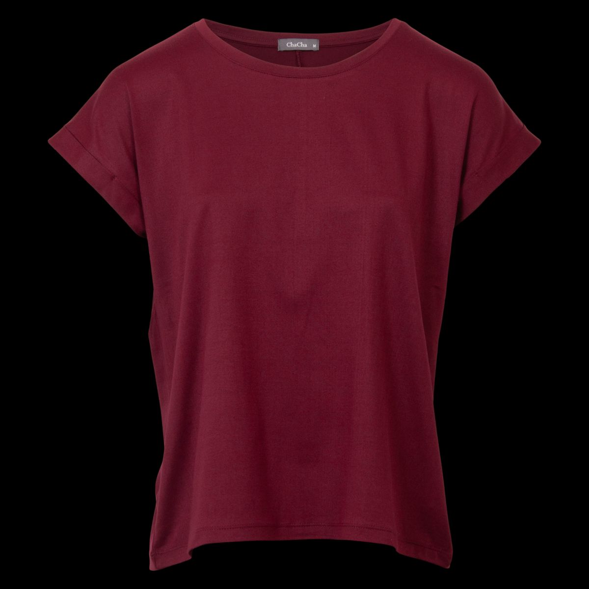 ChaCha Dame T-shirt - Plum - 2XL