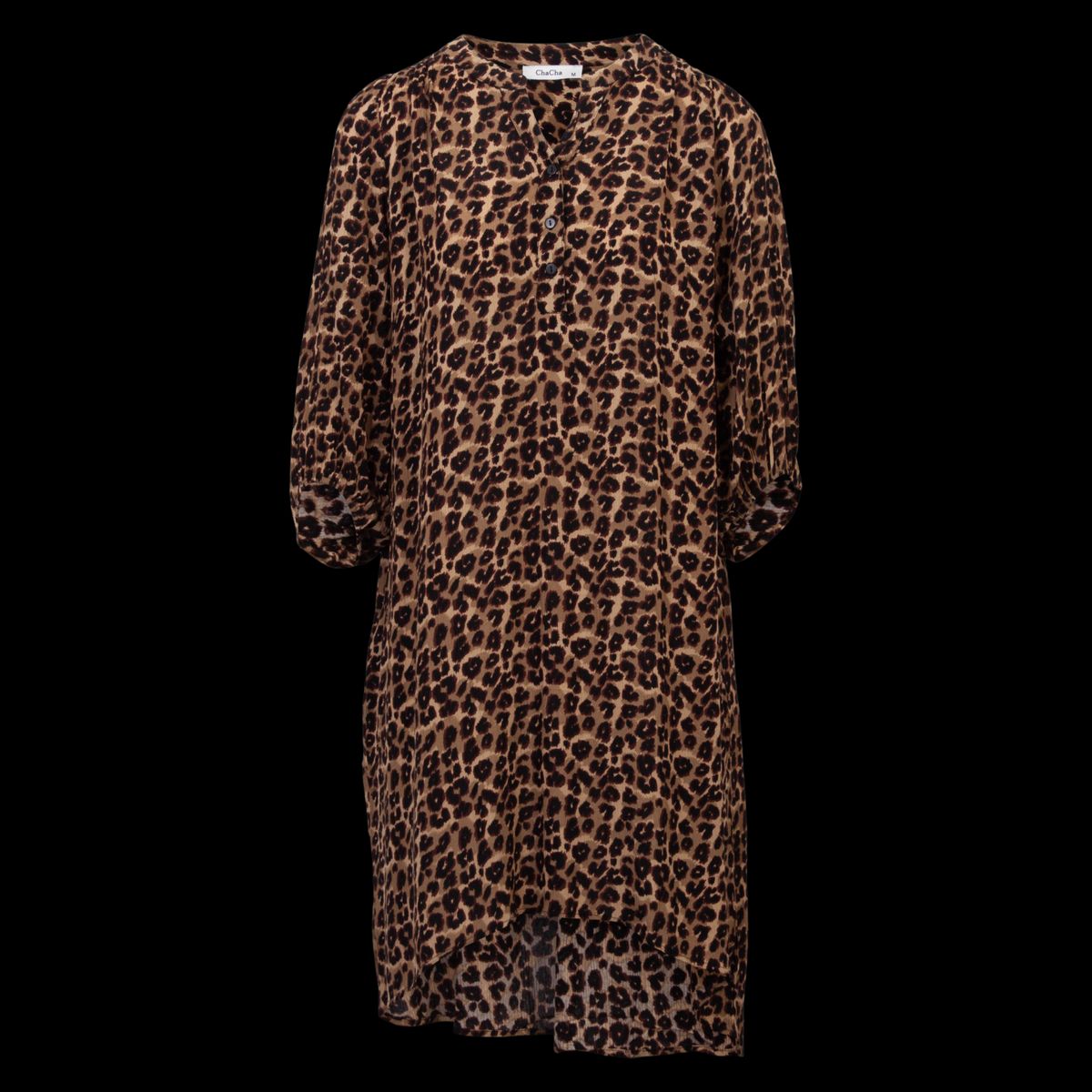 ChaCha Dame Tunika - Brown Animal - 2XL