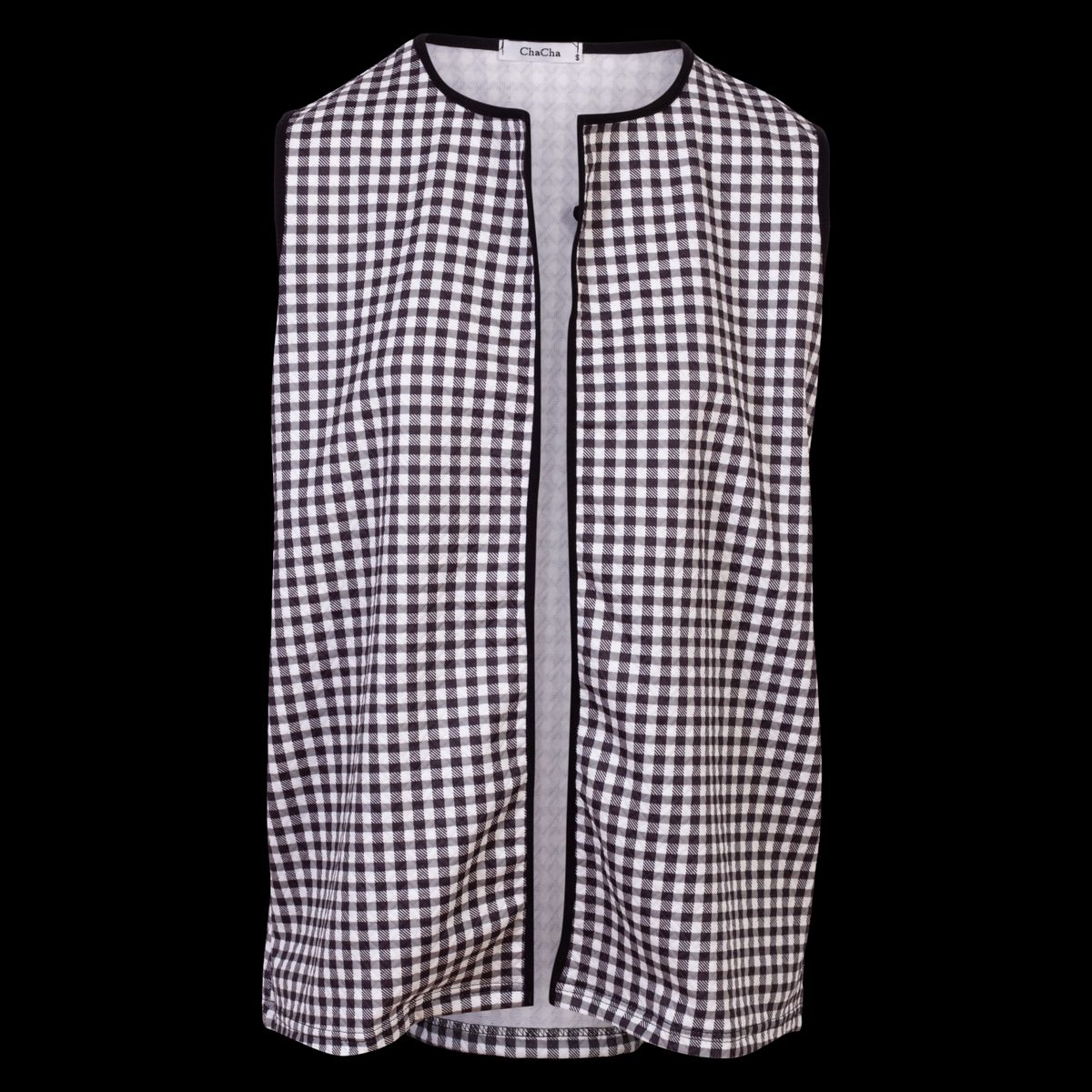 ChaCha Dame Vest - Black/White - L