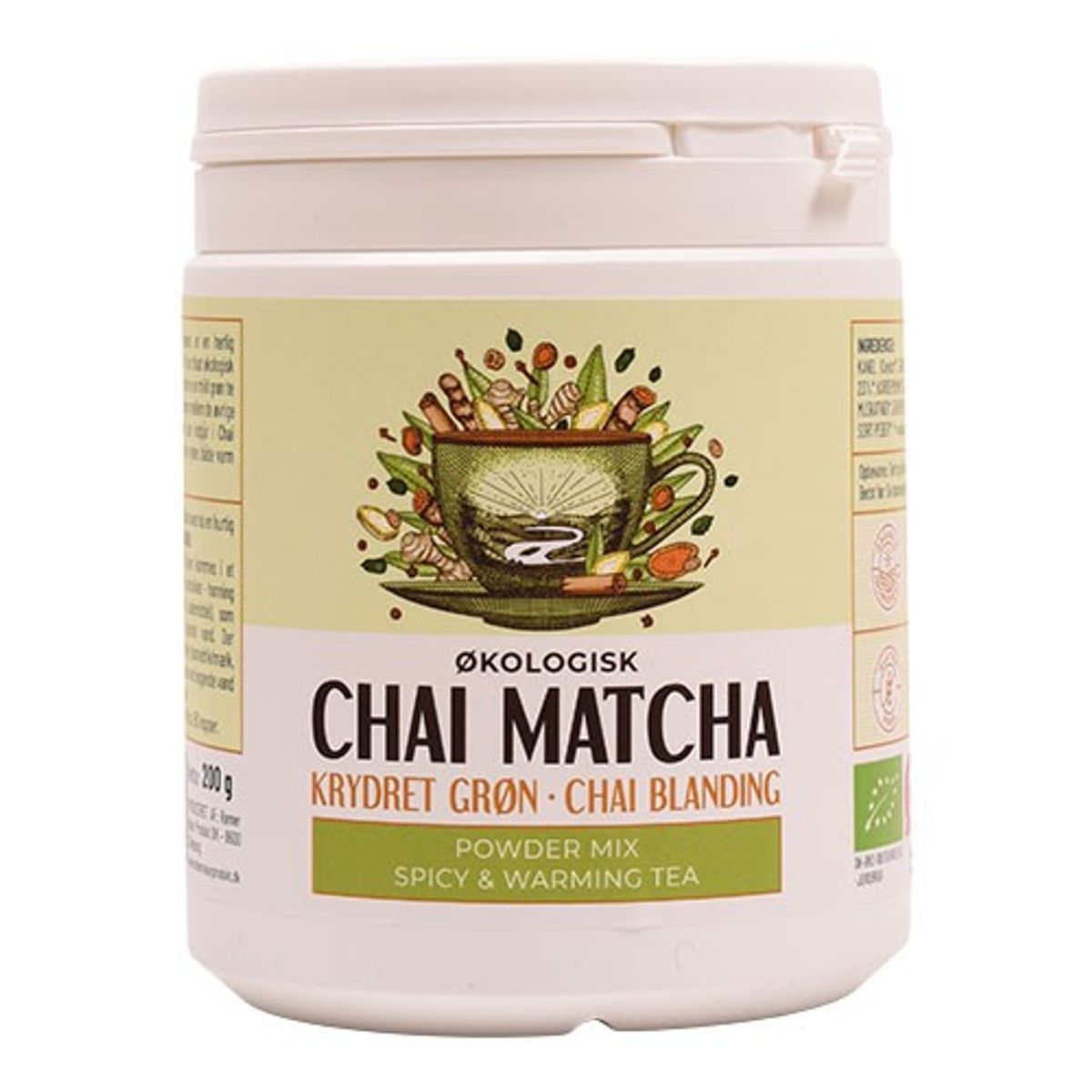 Chai Matcha te Økologisk - 200 gram