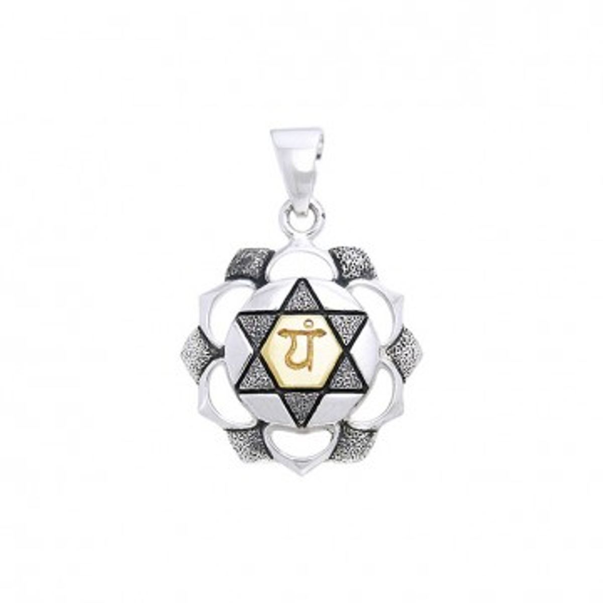 Chakra 4 sterlingsølv - hjerte - Spirituelle smykker - GodKarmaShop