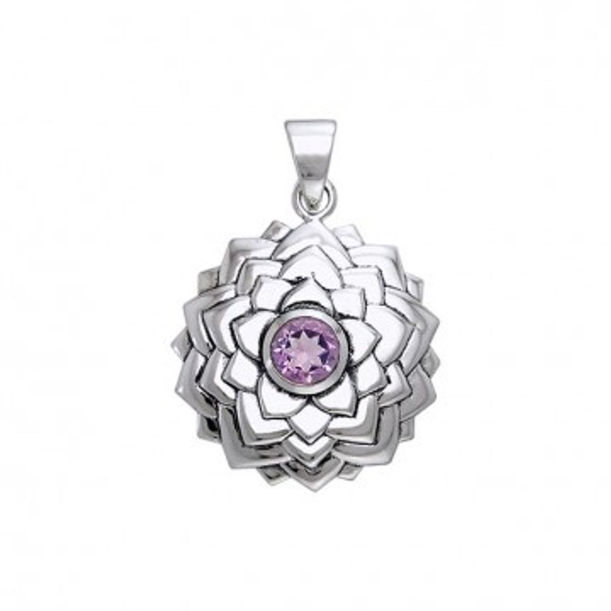 Chakra 7 sterlingsølv - krone - Spirituelle smykker - GodKarmaShop