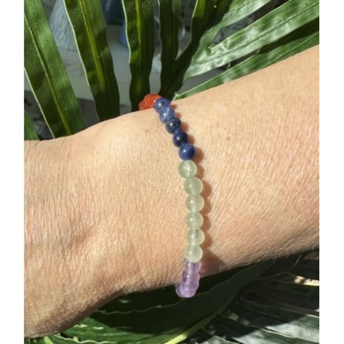 Chakra armbånd 4 mm - Rosakvarts - GodKarmaShop