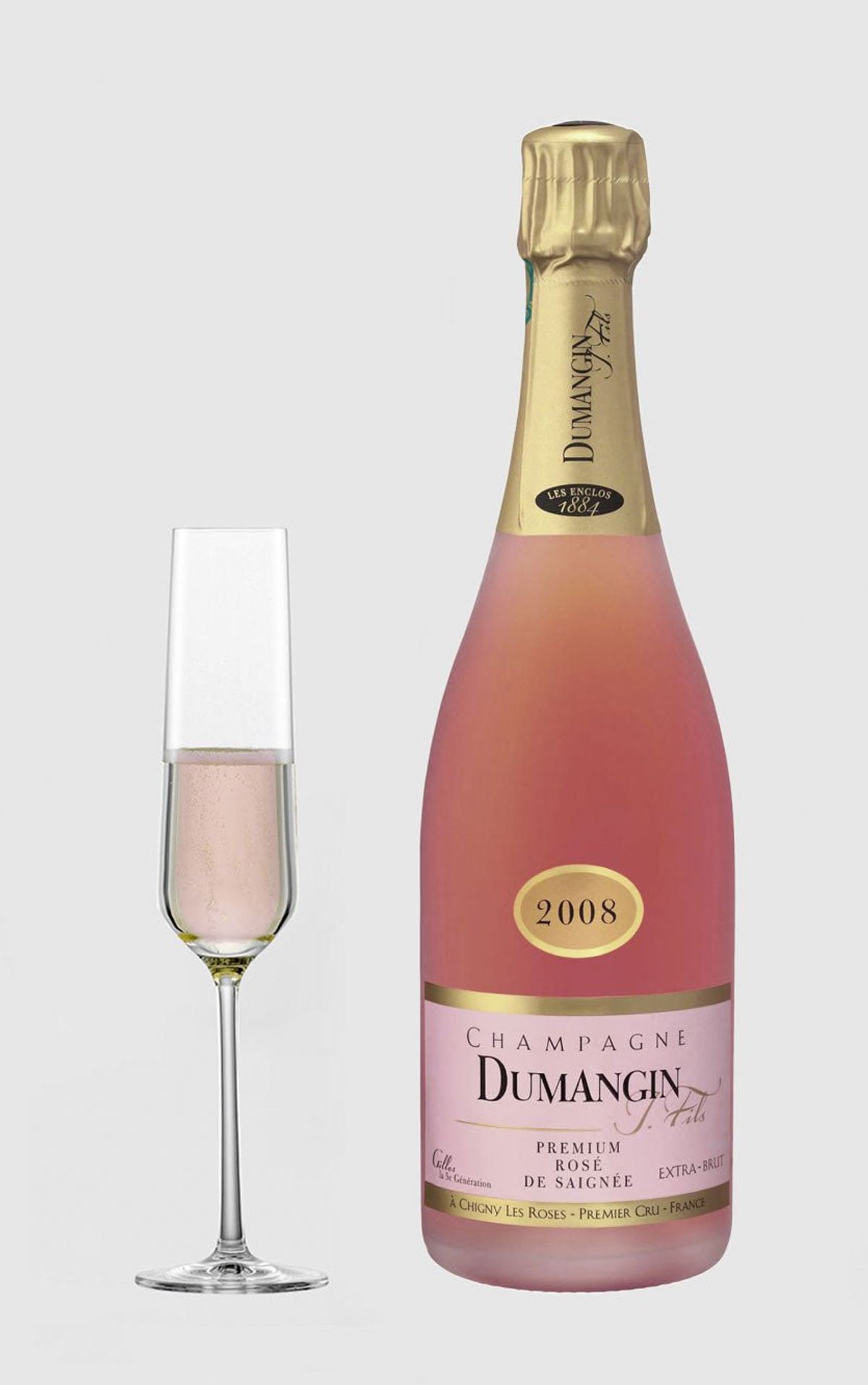 Champagne Dumangin Fils Premier Cru Extra Brut 2010 Rosé