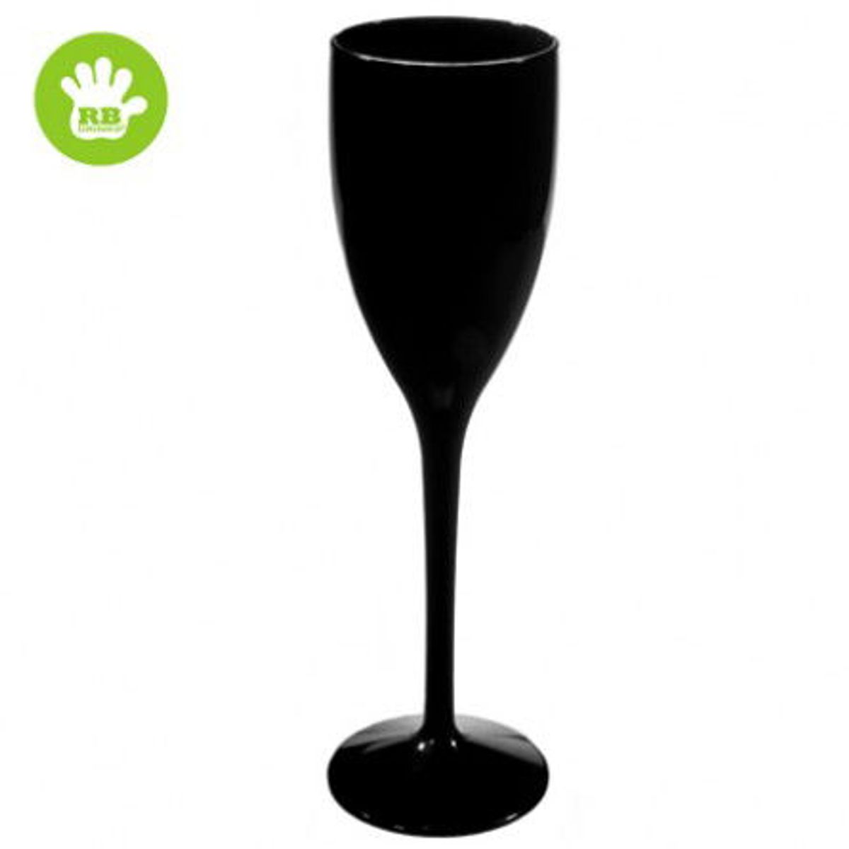 Champagne Glas Sort 15 Cl