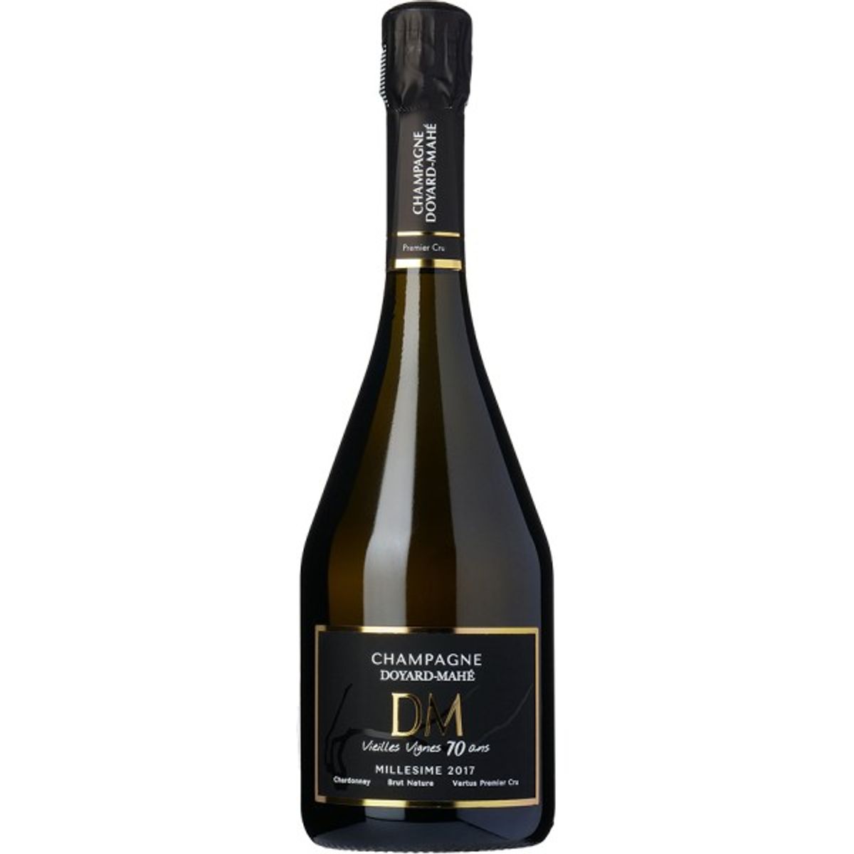 Champagne Vieilles Vignes 70 ans, Millesime, Brut Nature 2017