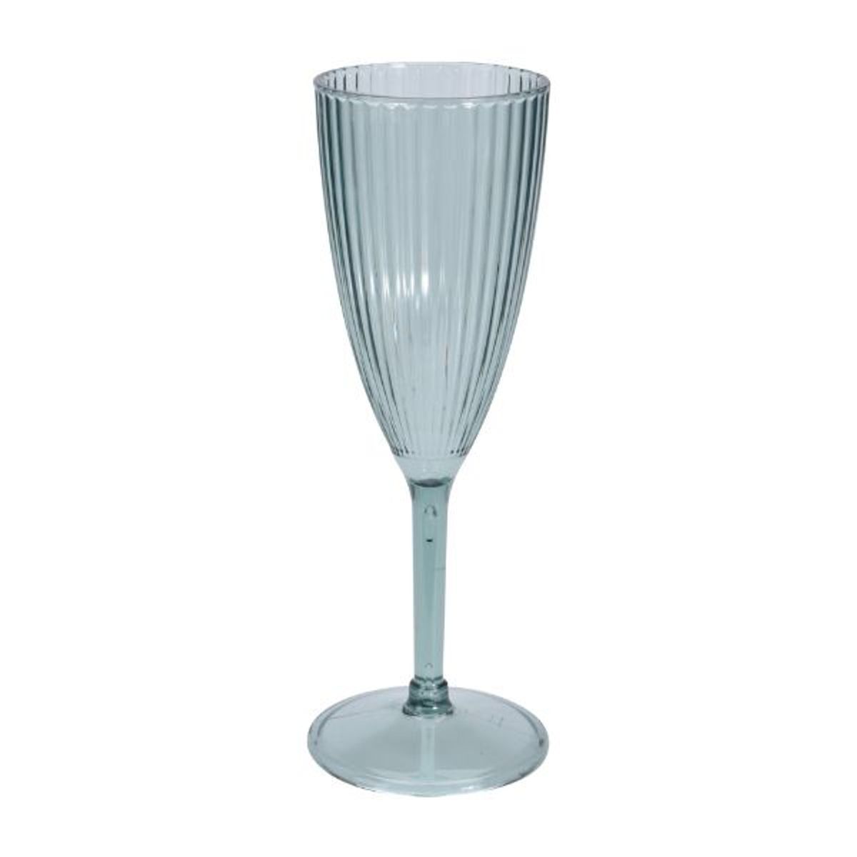 Champagneglas Grøn Plast 22,5 Cl