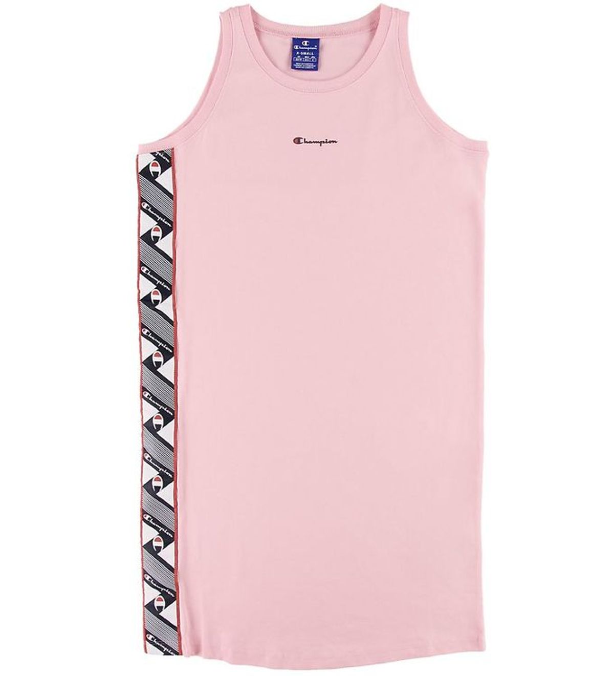 Champion Fashion Kjole u/æ - Pink m. Stribe