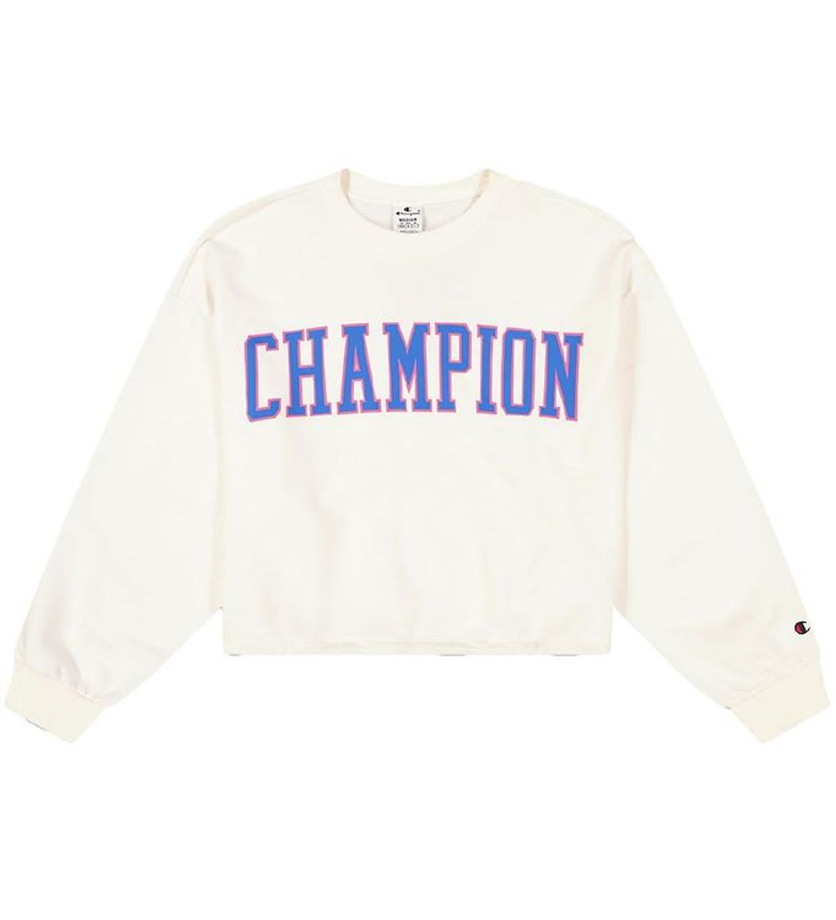 Champion Fashion Sweatshirt - Cropped - Hvid