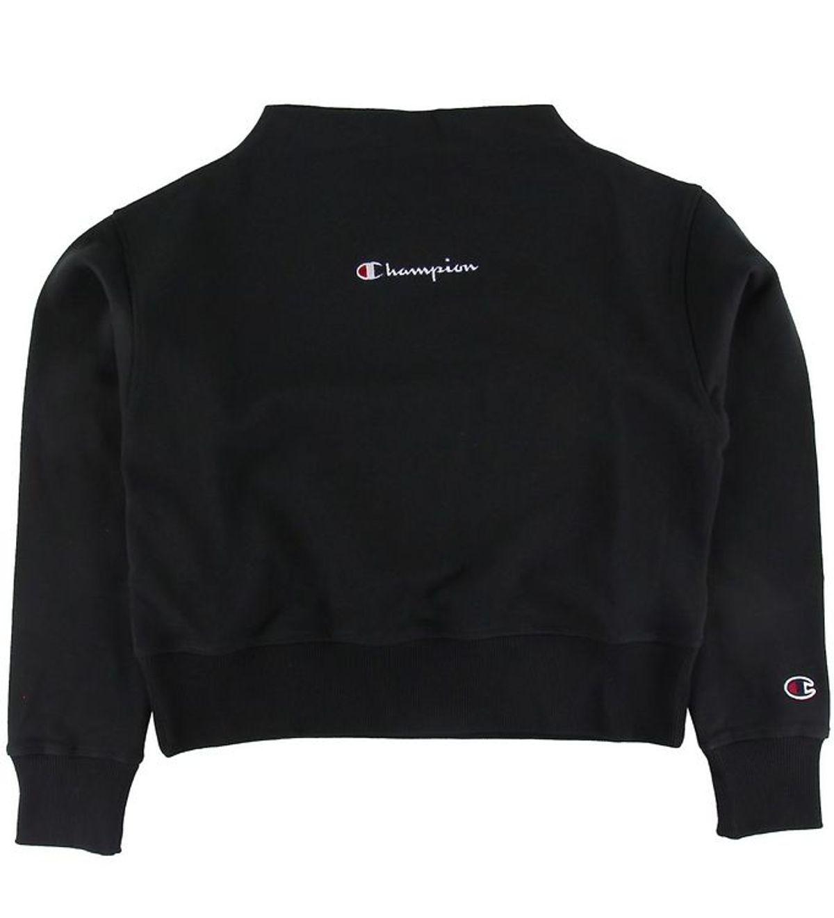 Champion Fashion Sweatshirt - High Neck/Crop - Sort