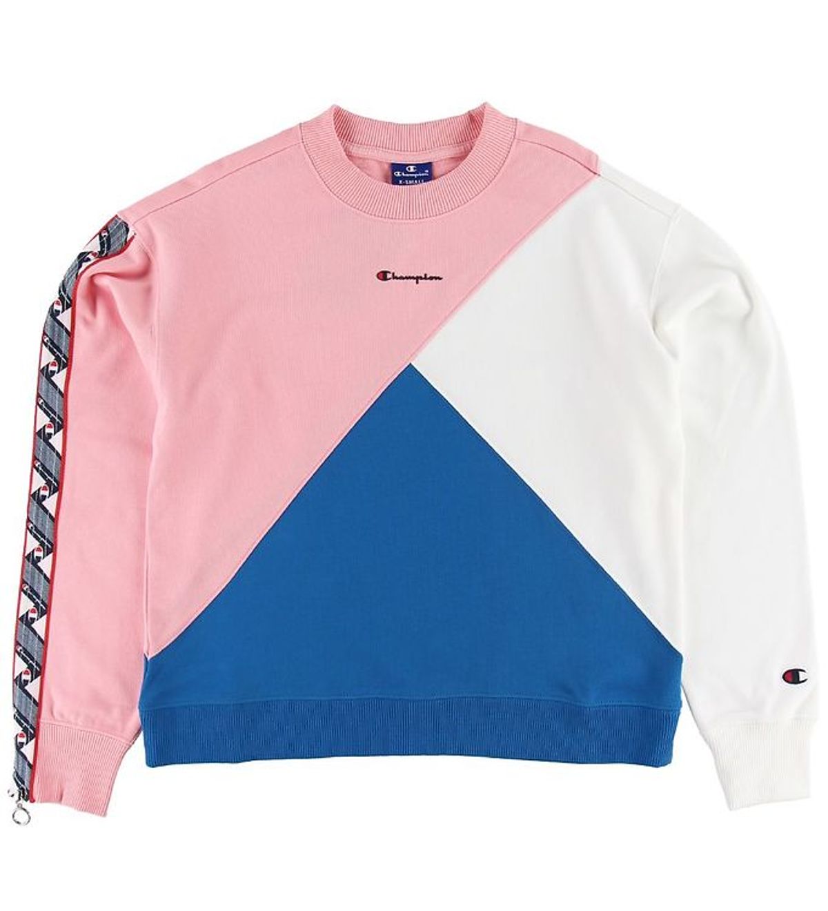 Champion Fashion Sweatshirt - Rosa/Hvid/Blå