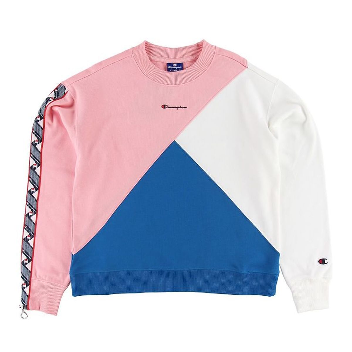 Champion Fashion Sweatshirt - Rosa/Hvid/Blå