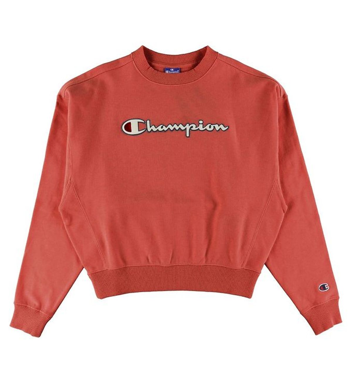 Champion Fashion Sweatshirt - Rød m. Logo