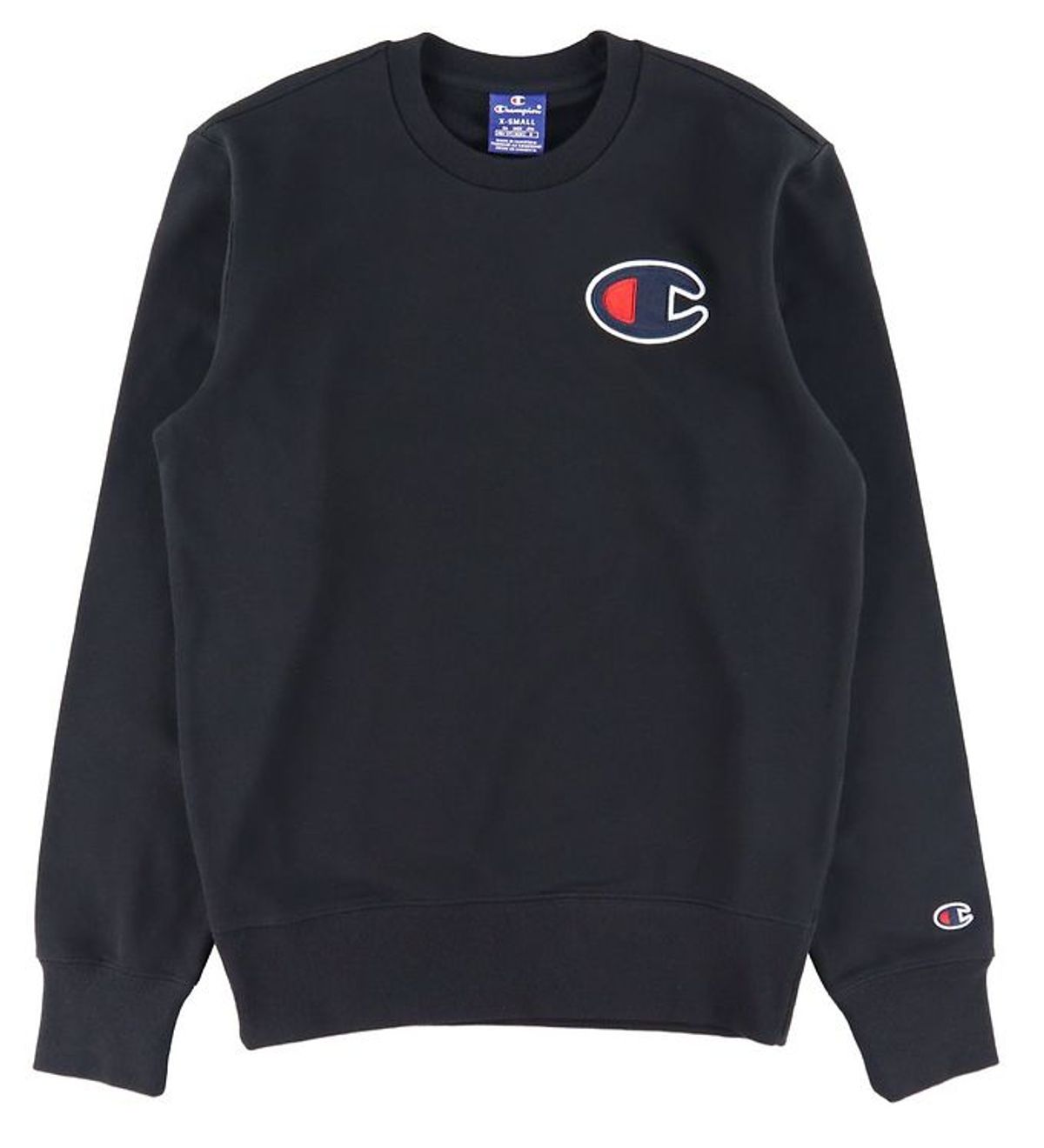 Champion Fashion Sweatshirt - Sort m. Logo