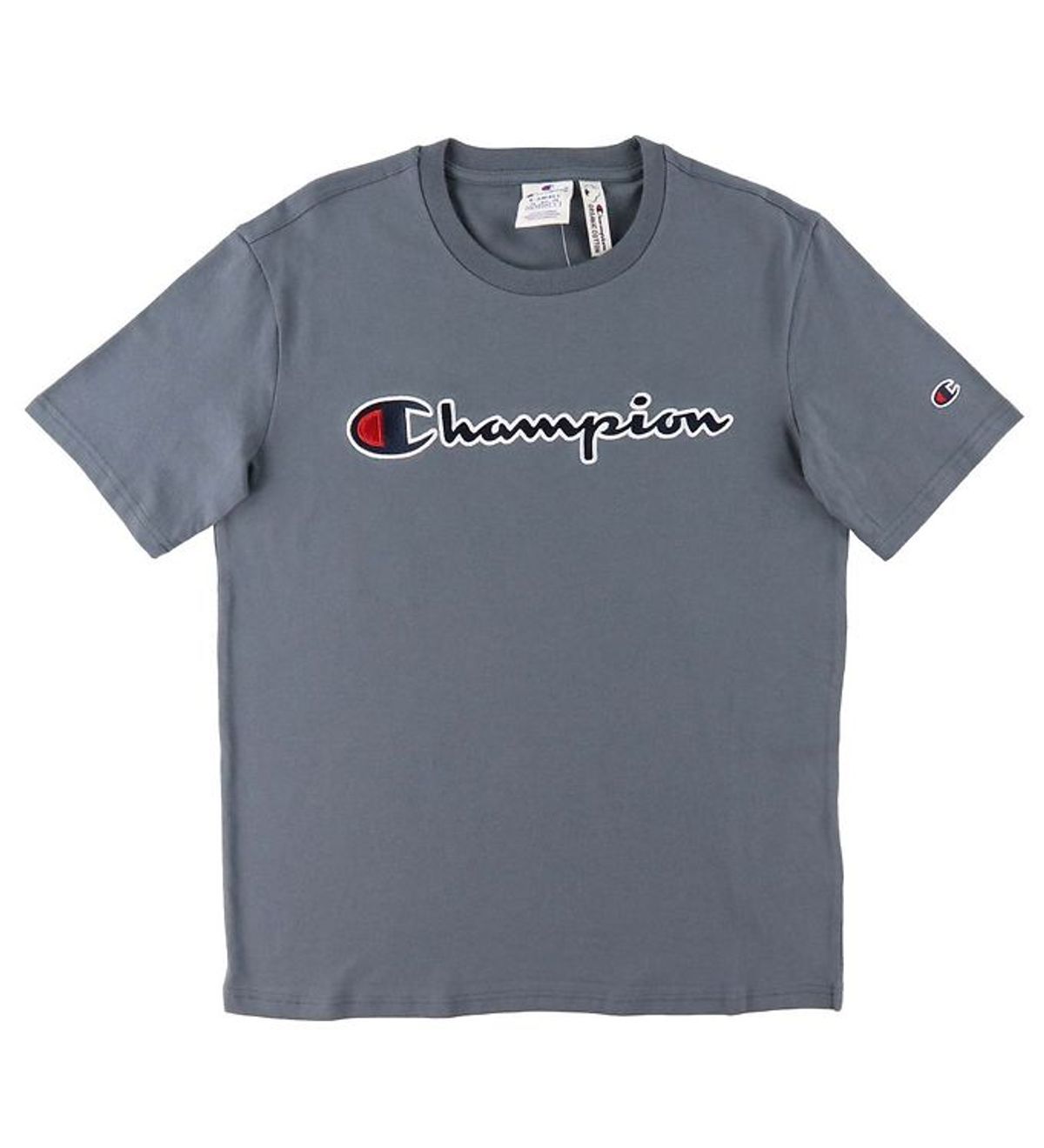 Champion Fashion T-shirt - Grå m. Logo