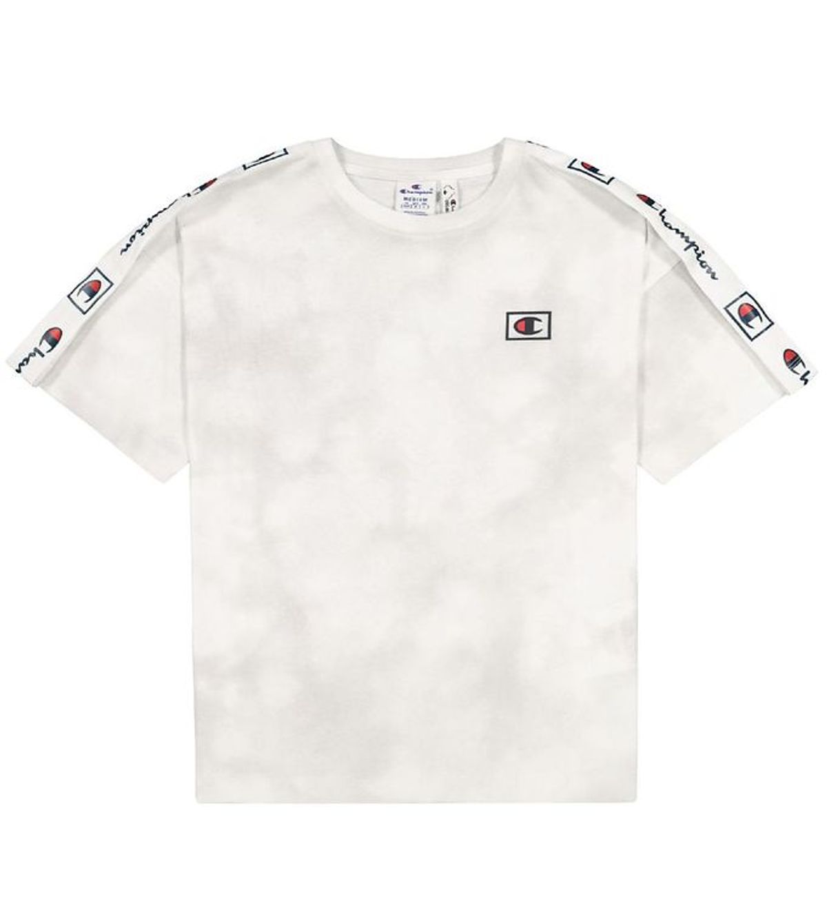 Champion Fashion T-Shirt - Hvid/Grå m. Logo