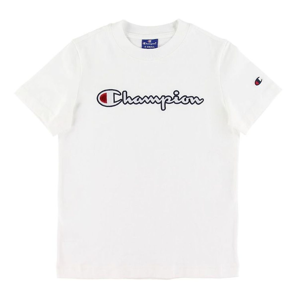 Champion Fashion T-Shirt - Hvid m. Logo