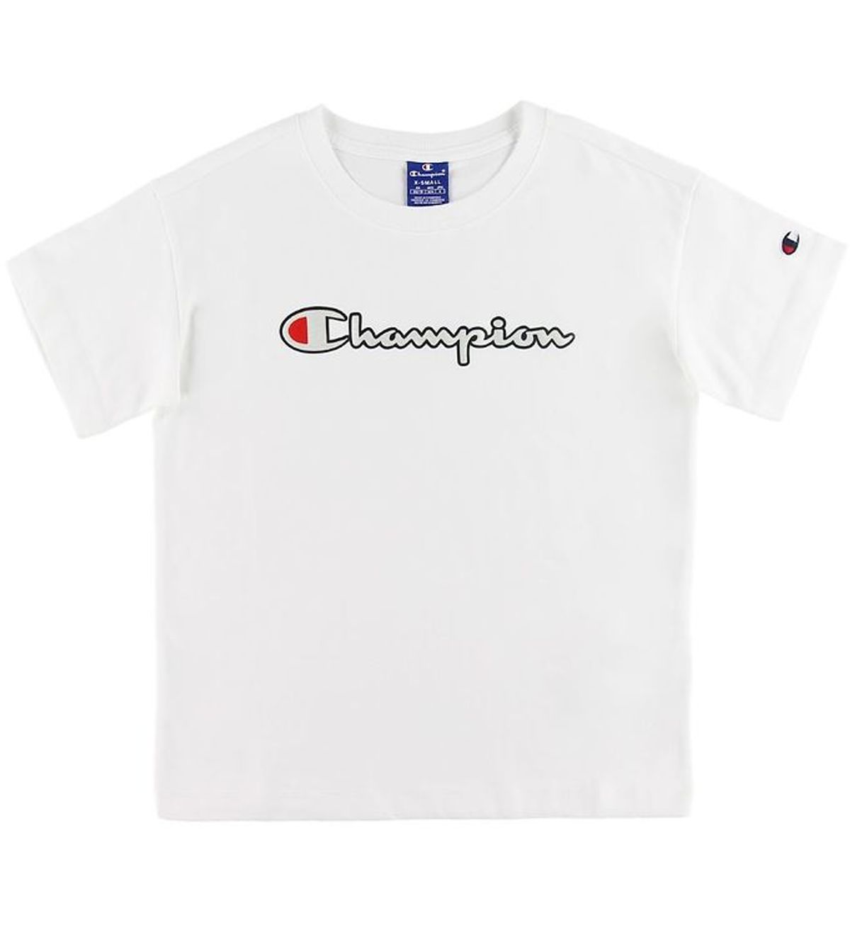 Champion Fashion T-shirt - Hvid m. Logo